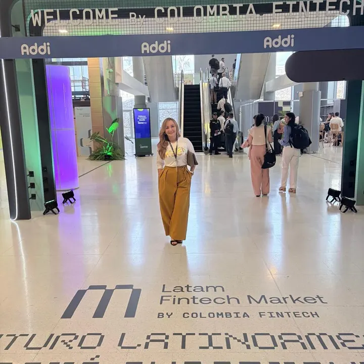 Entrada de bienvenida al Latam Fintech Market 2026 en Barranquilla