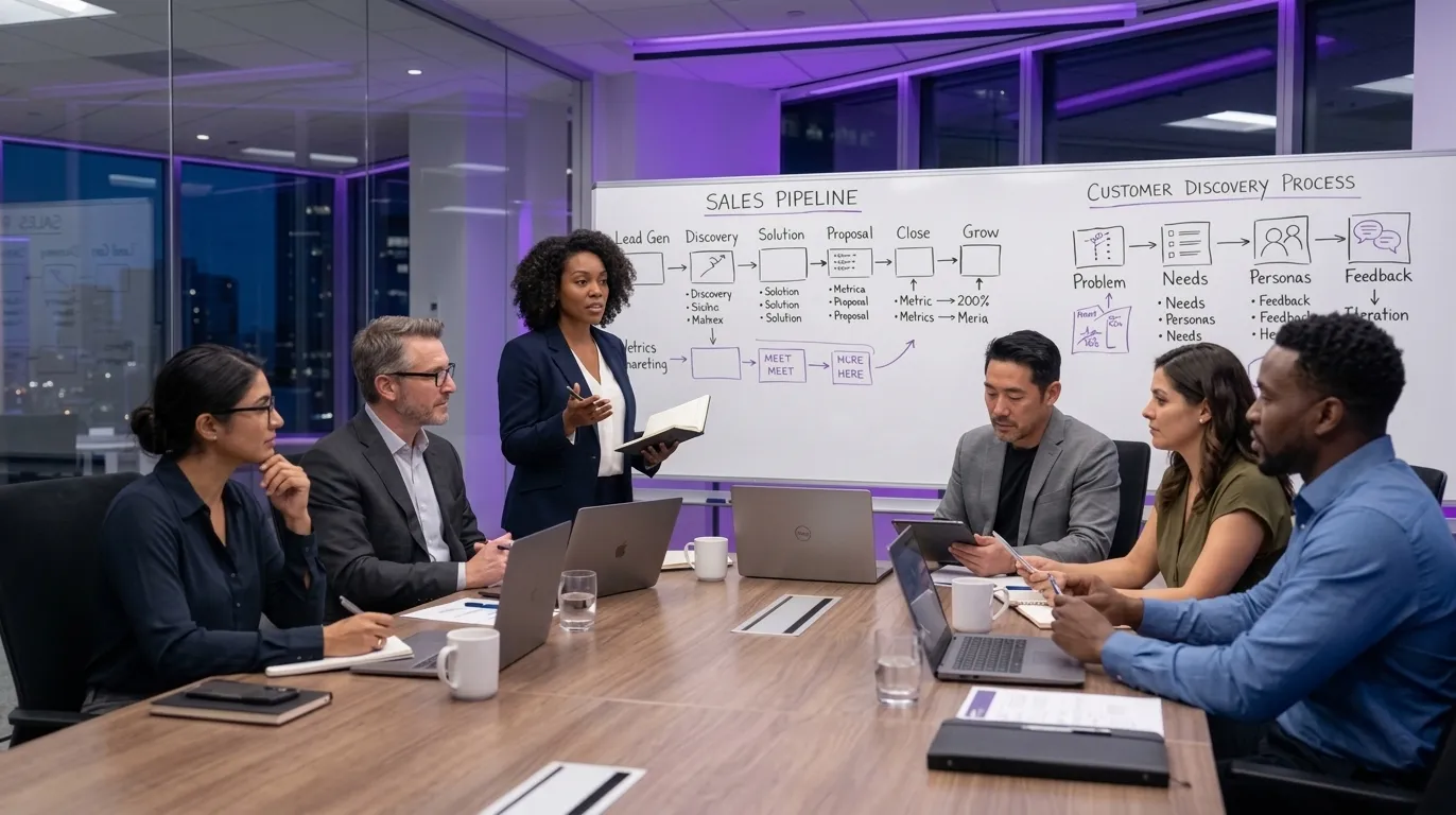 Cómo validar tu solución B2B con 50 conversaciones antes de gastar en generación de demanda